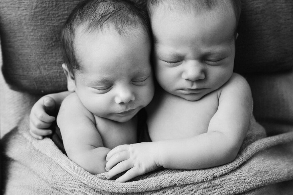 sesja noworodkowa bliźniaków śląsk