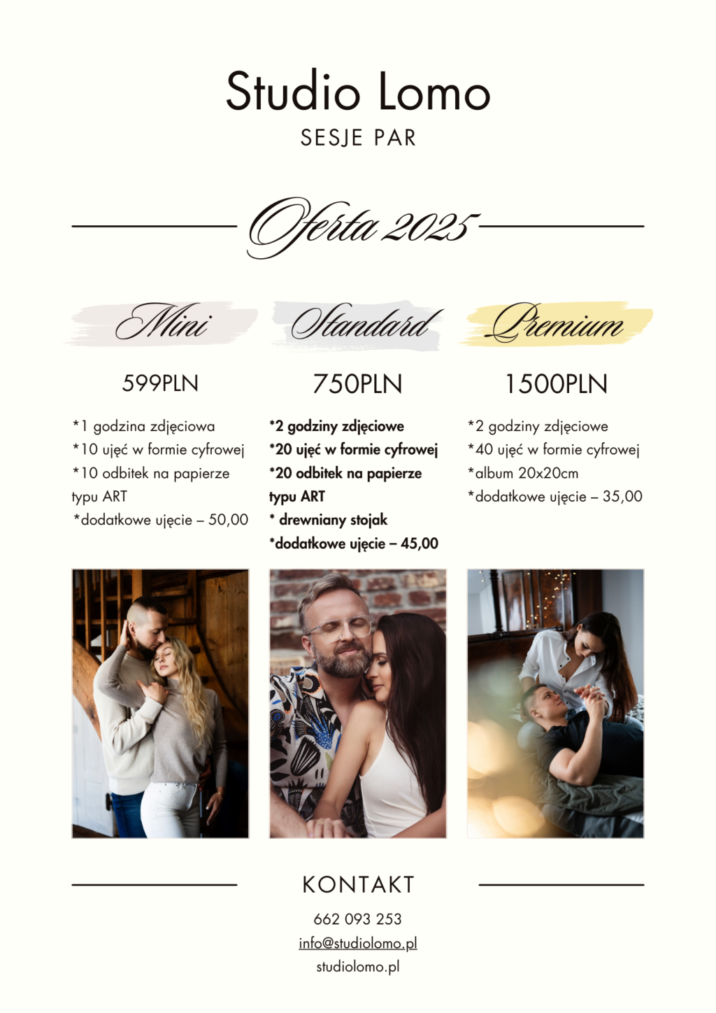 oferta sesji par, fotograf Śląsk