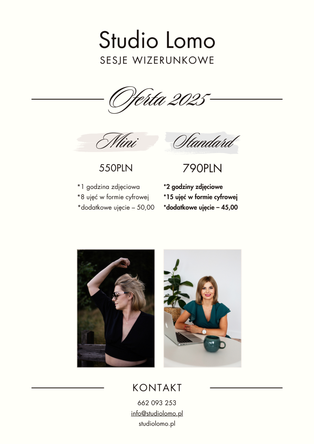 oferta sesji wizerunkowych, fotograf Śląsk