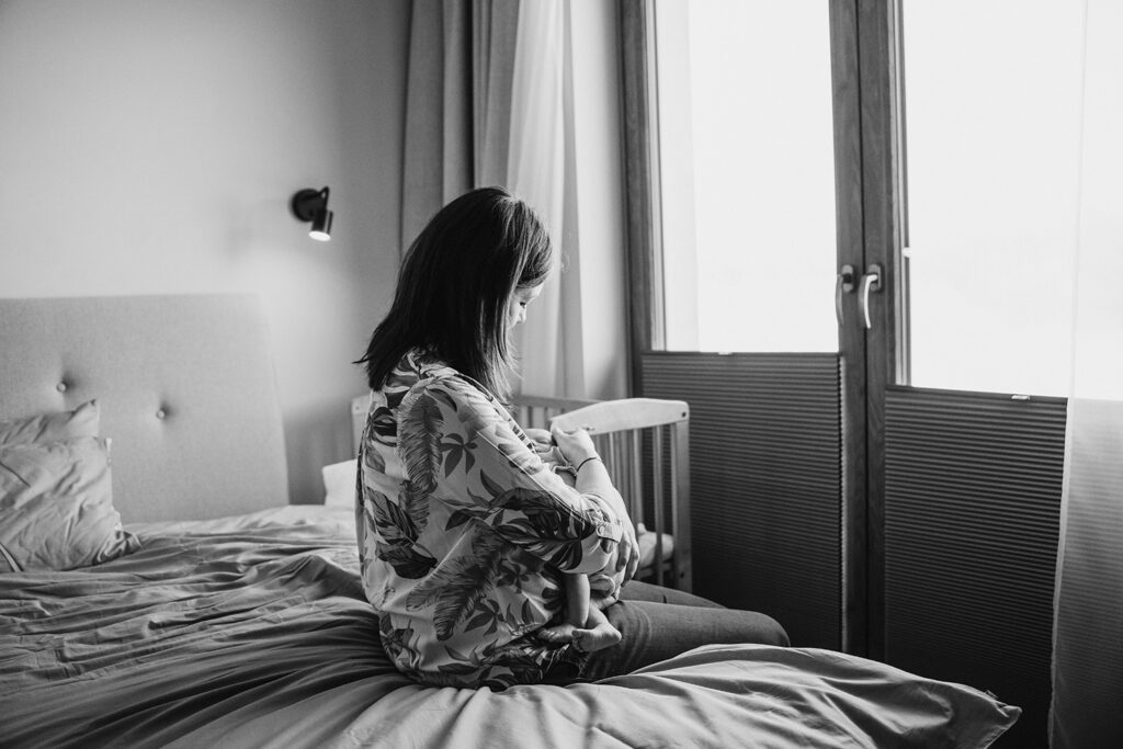 sesja noworodkowa bez pozowania