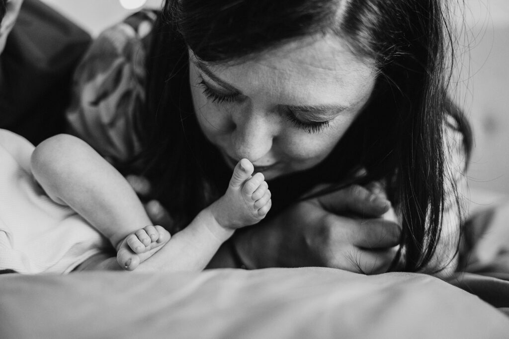 sesja noworodkowa bez pozowania