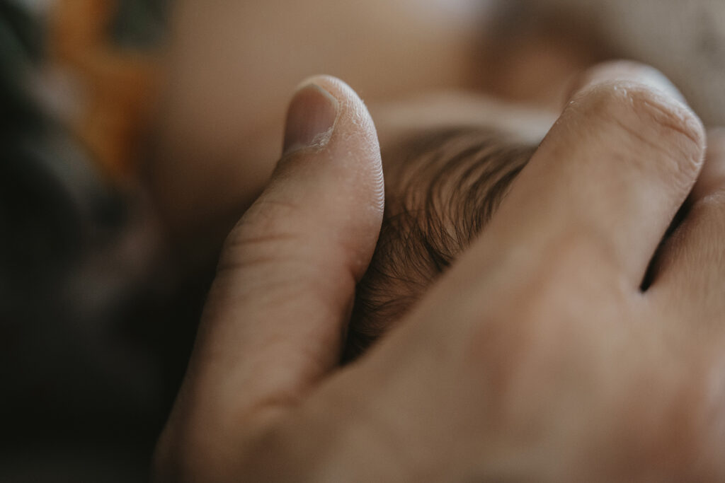 sesja noworodkowa bez pozowania