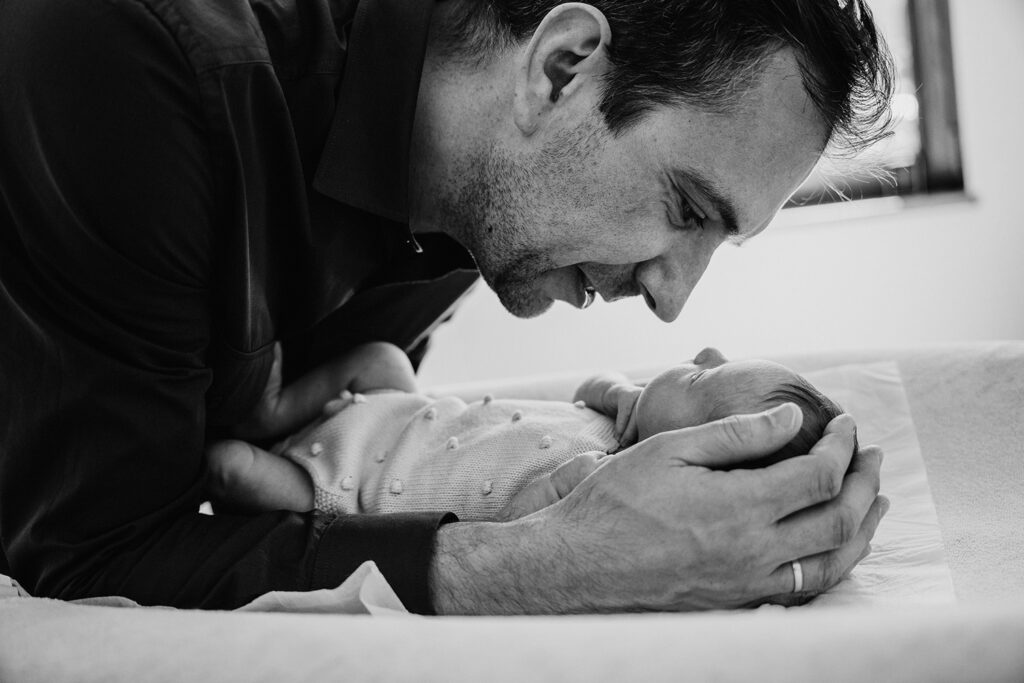 naturalna sesja noworodkowa