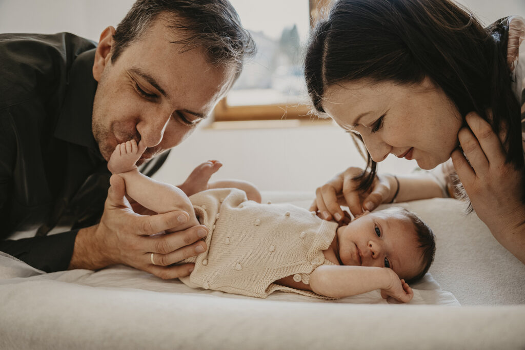 naturalna sesja noworodkowa