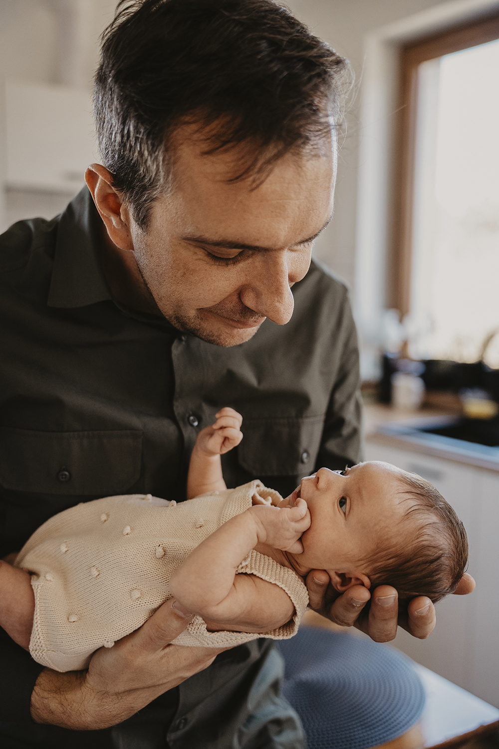 naturalna sesja noworodkowa