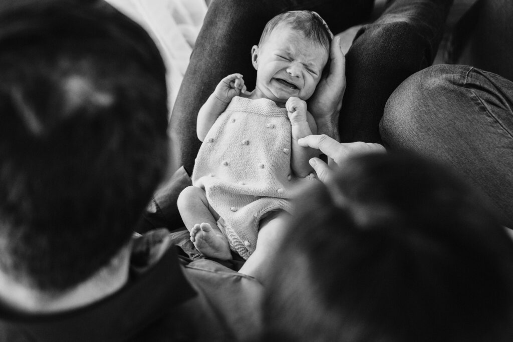 naturalna sesja noworodkowa