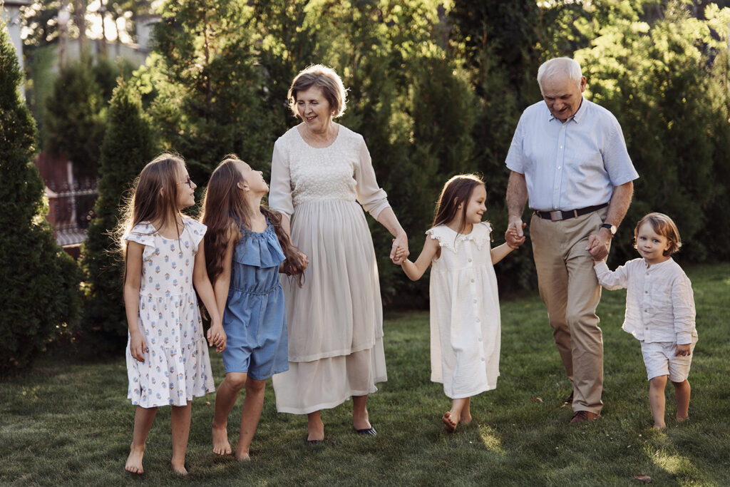sesja zdjęciowa dla babci i dziadka z dojazdem do domu śląsk