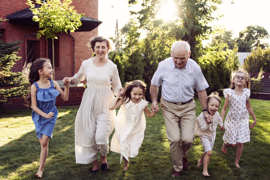 sesja zdjęciowa dla babci i dziadka z dojazdem do domu śląsk