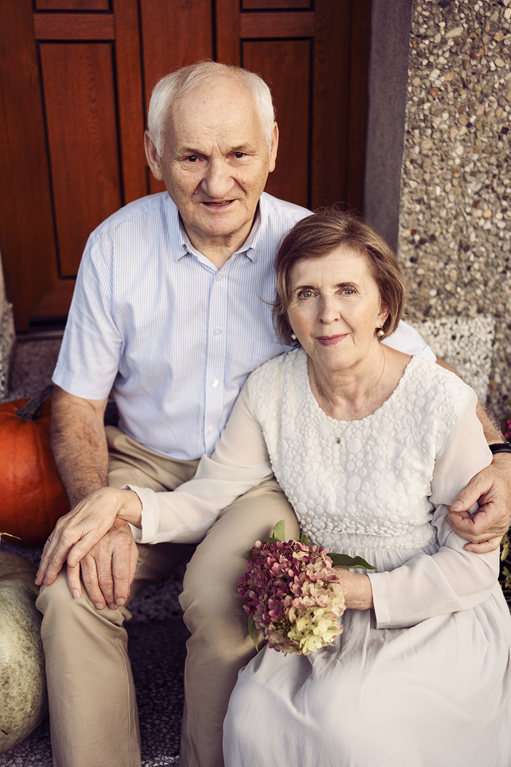 sesja zdjęciowa dla babci i dziadka z dojazdem do domu śląsk